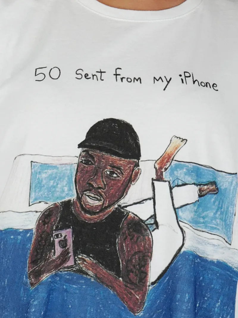 50 SENT from my iphone t-shirt