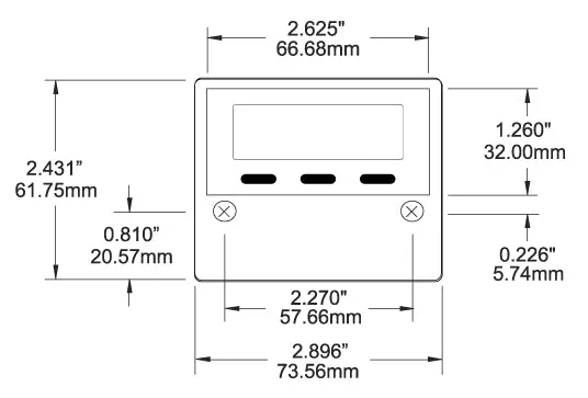AC DIGITAL METER w/ Alarm
