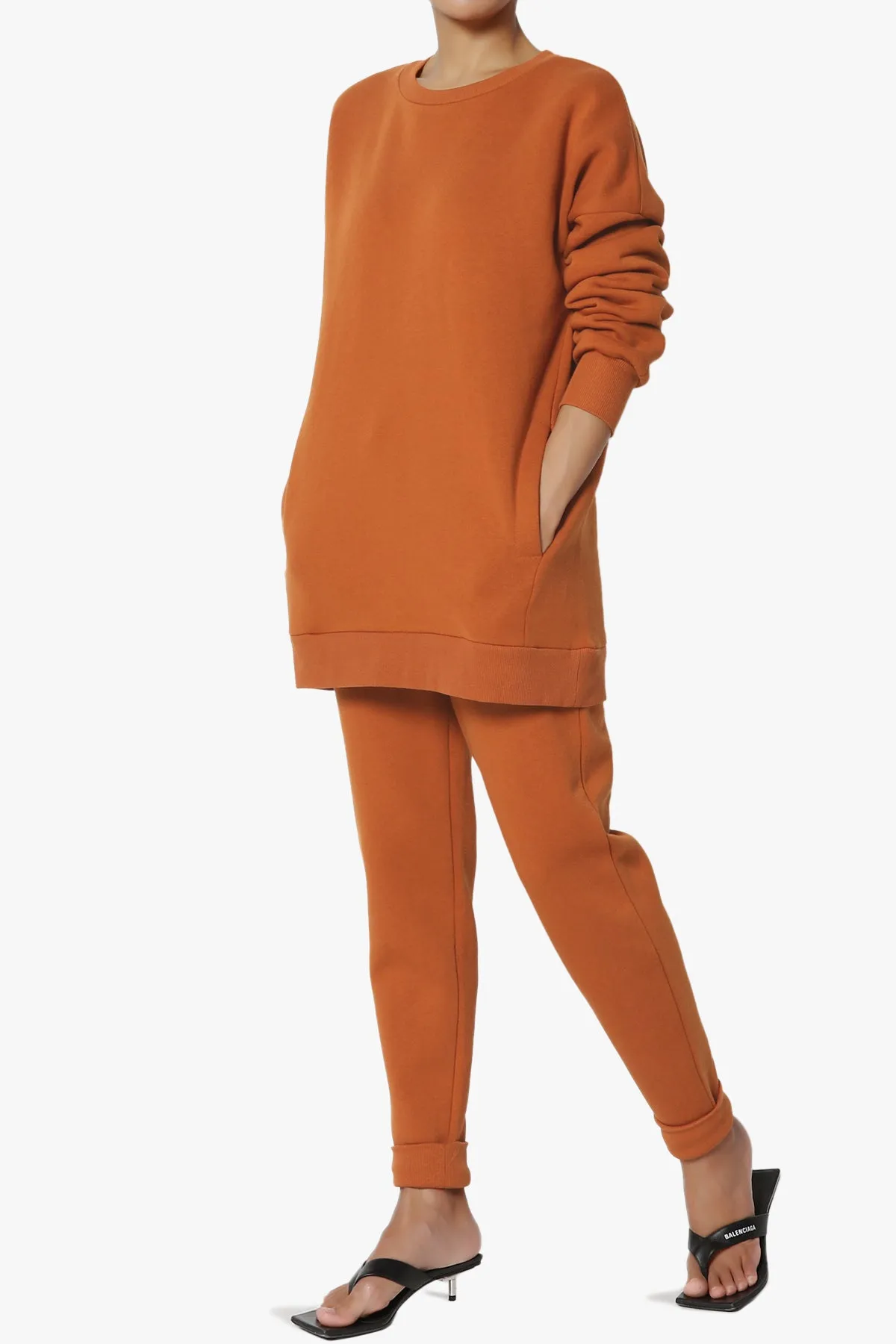 Accie Fleece Pullover & Jogger Set