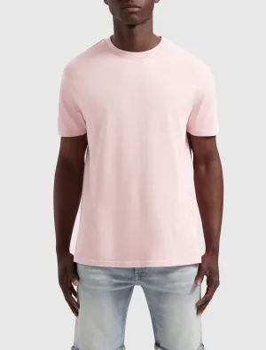 Acid Garment Dye T-shirt | Pink