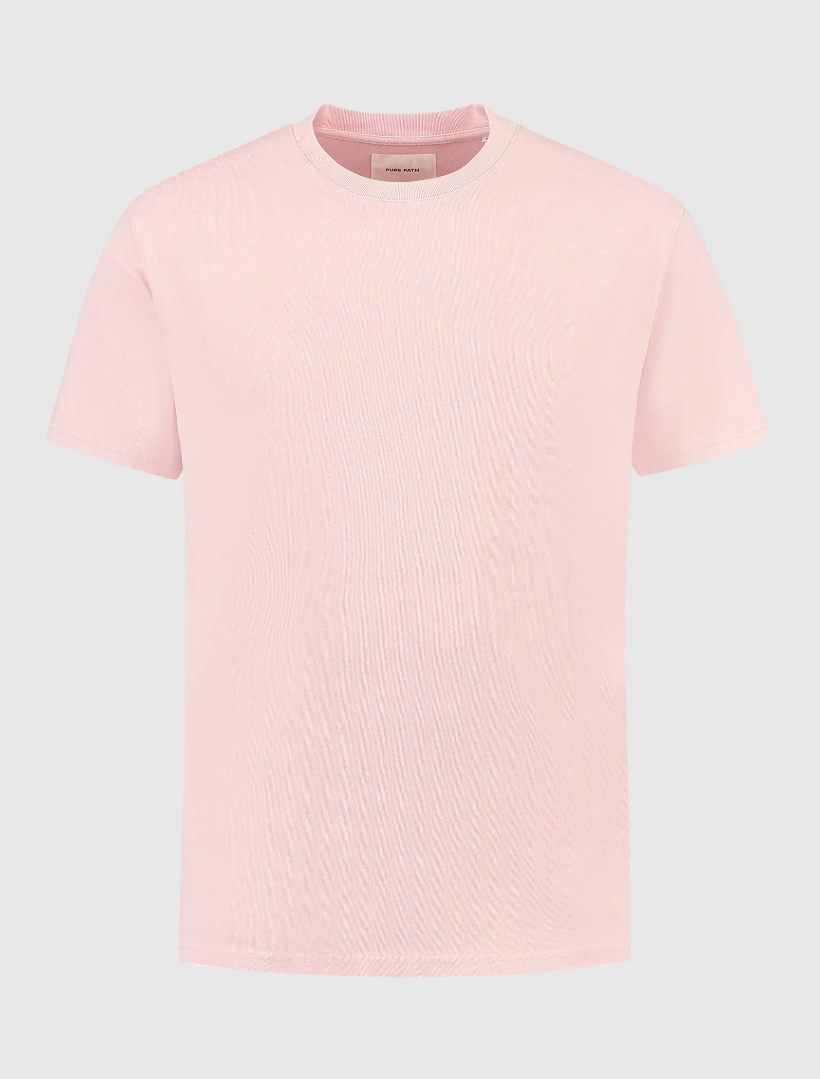 Acid Garment Dye T-shirt | Pink
