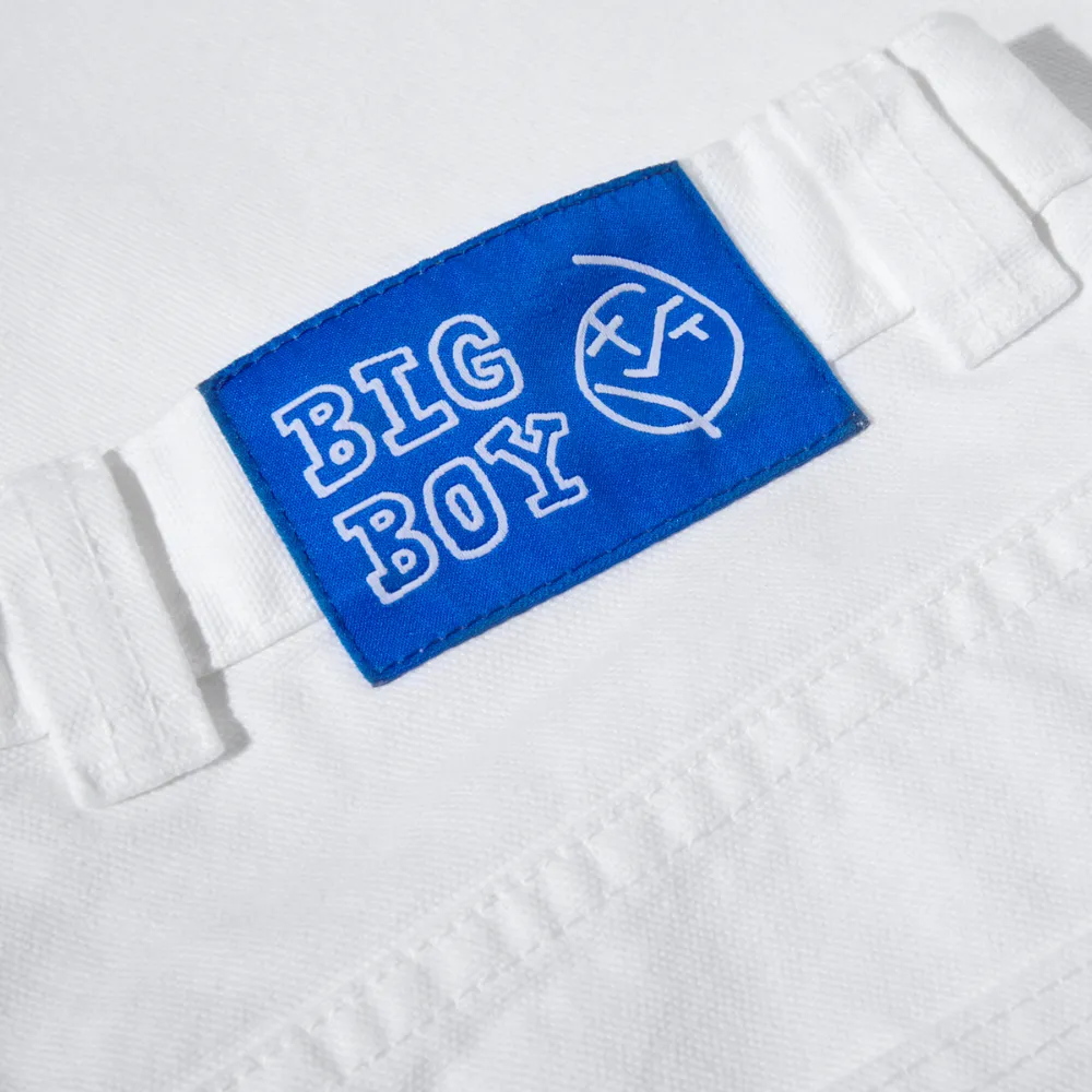 Big Boy Work Pants White