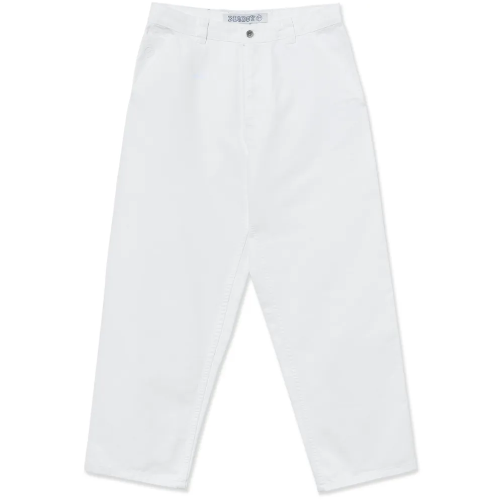Big Boy Work Pants White
