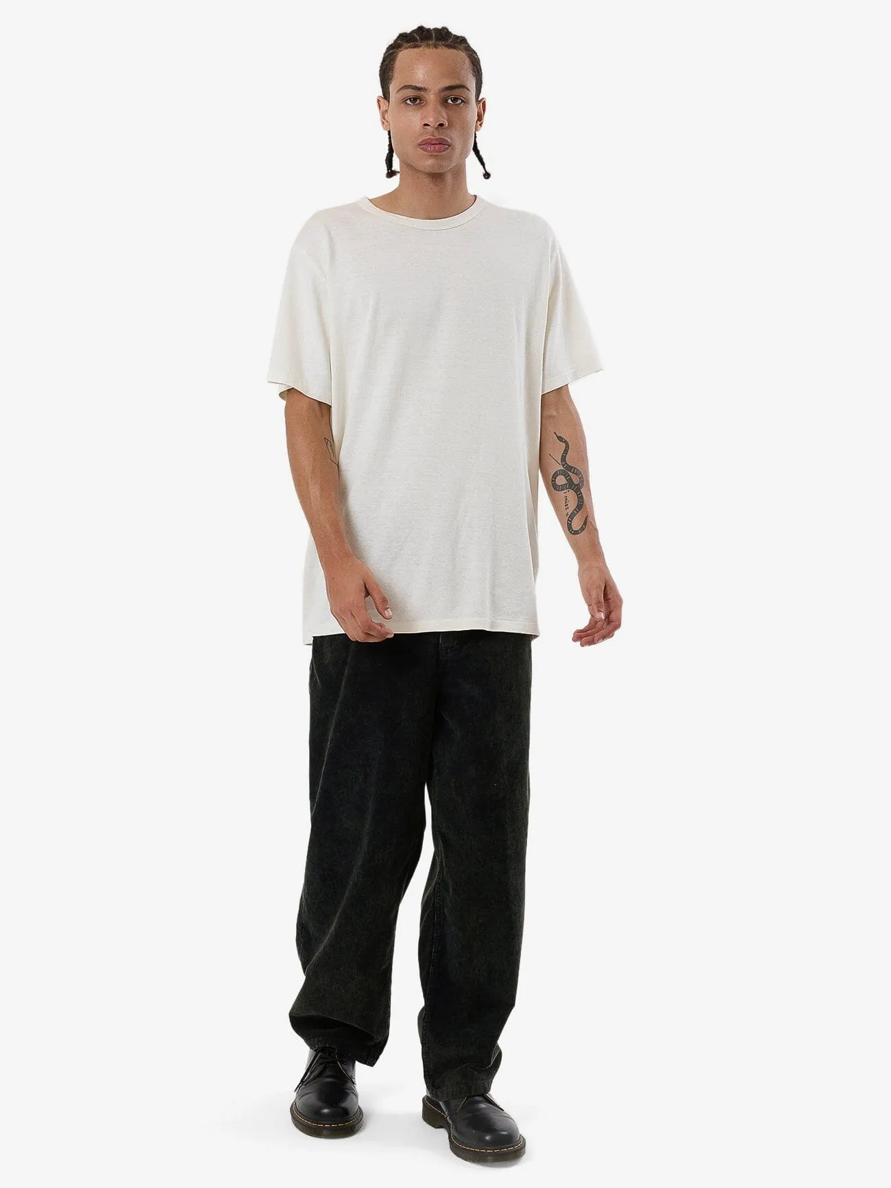 Big Slacker Cord Jean - Black India Ink