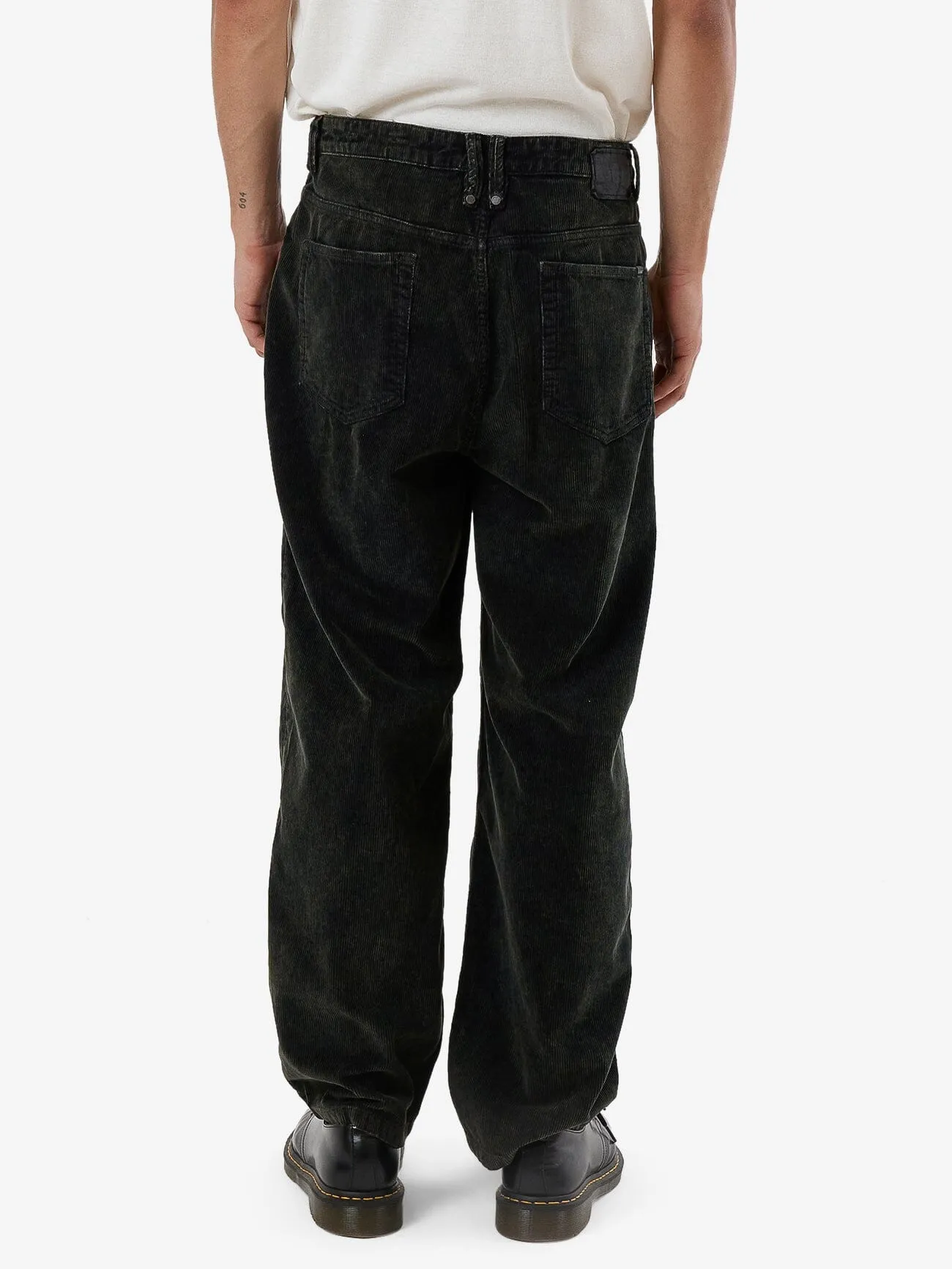 Big Slacker Cord Jean - Black India Ink