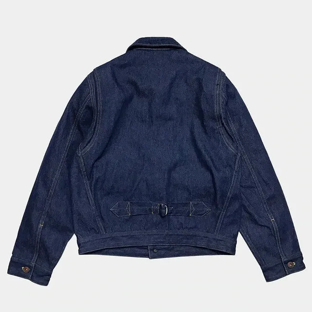 BZEN M.3157-AUSTIN REGULAR FIT 7 POCKET DENIM JACKET-14.5oz-HRH 70's BLUES INDIGO