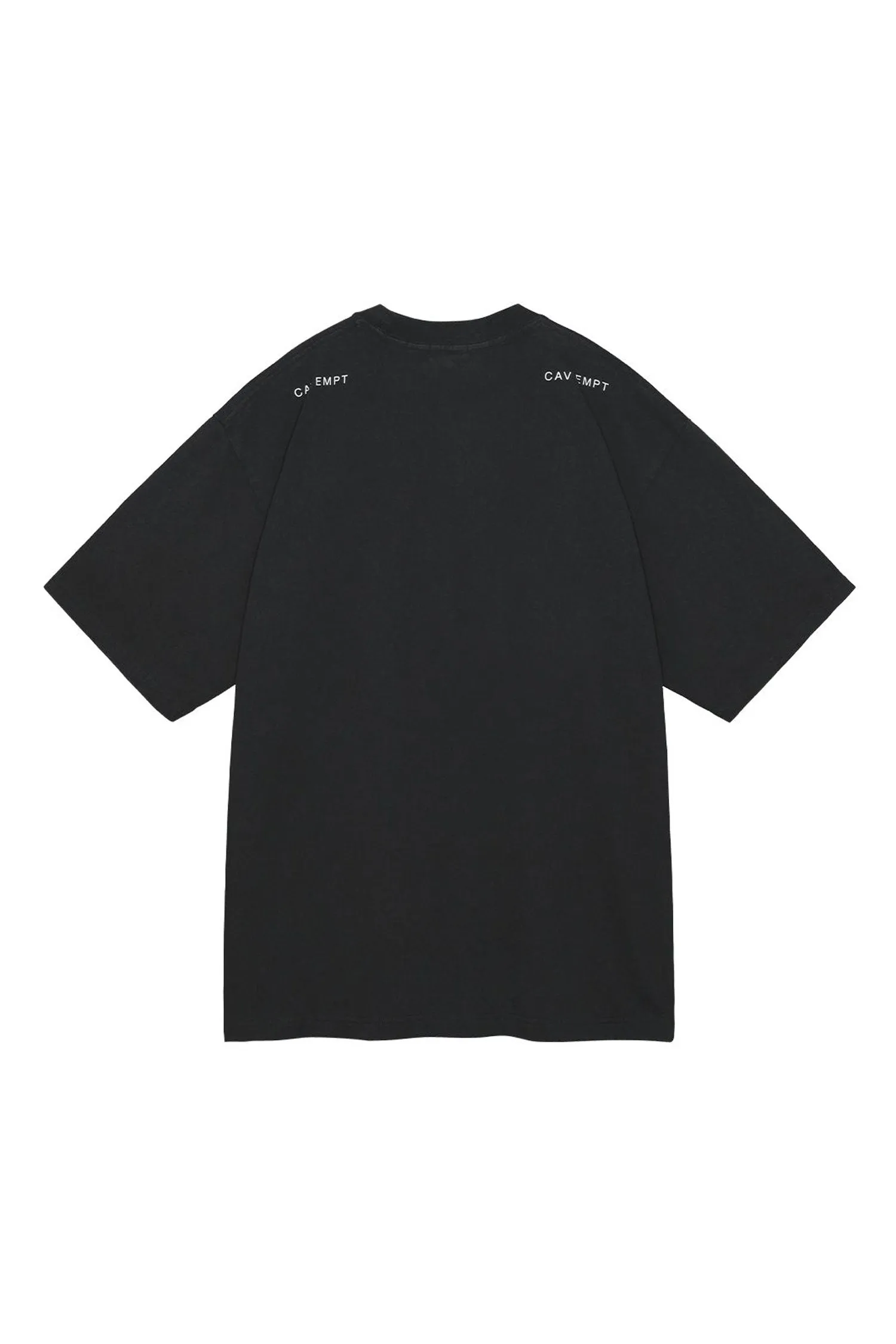 CAV EMPT - WASHED PIXEL FLAME T