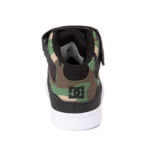 DC Pure Hi EV Skateboarding Shoes - Little Kid/Big Kid, Black