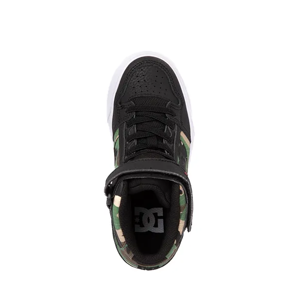 DC Pure Hi EV Skateboarding Shoes - Little Kid/Big Kid, Black