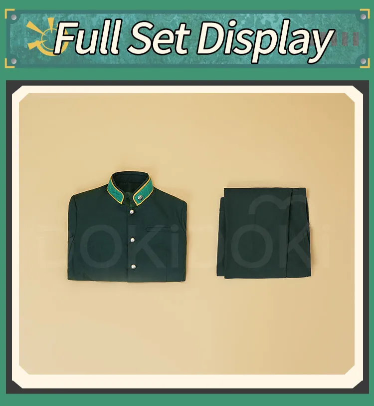 DokiDoki-SR Anime Wind Breaker Cosplay Haruka Sakura / Hayato Suo Costume School Uniform