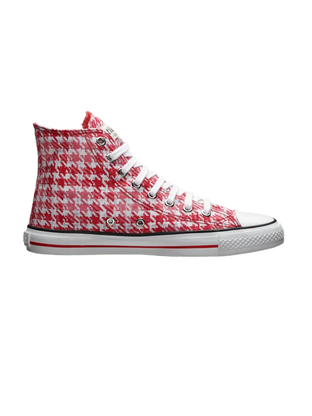 Ethletic White Cap High Top Sneakers, Motley Pink