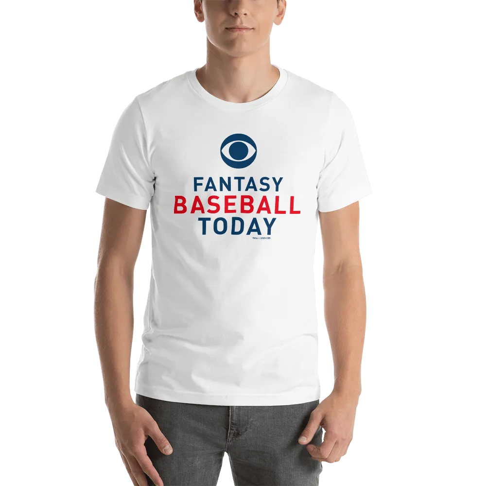 Fantasy Baseball Today Podcast Logo Adult Short Sleeve T-Shirt