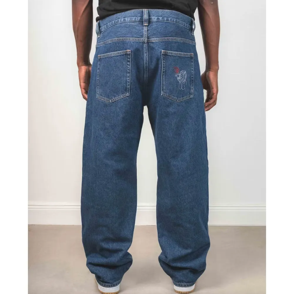 Fortunato Loose Jeans Blue