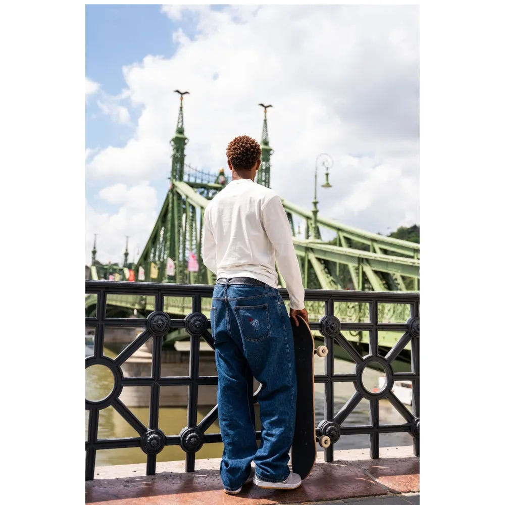 Fortunato Loose Jeans Blue