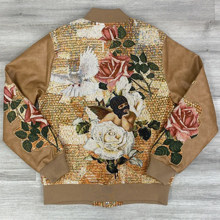Frost origina- Angel tapestry varsity jacket