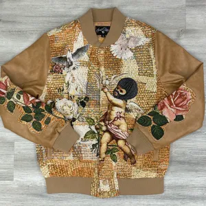 Frost origina- Angel tapestry varsity jacket