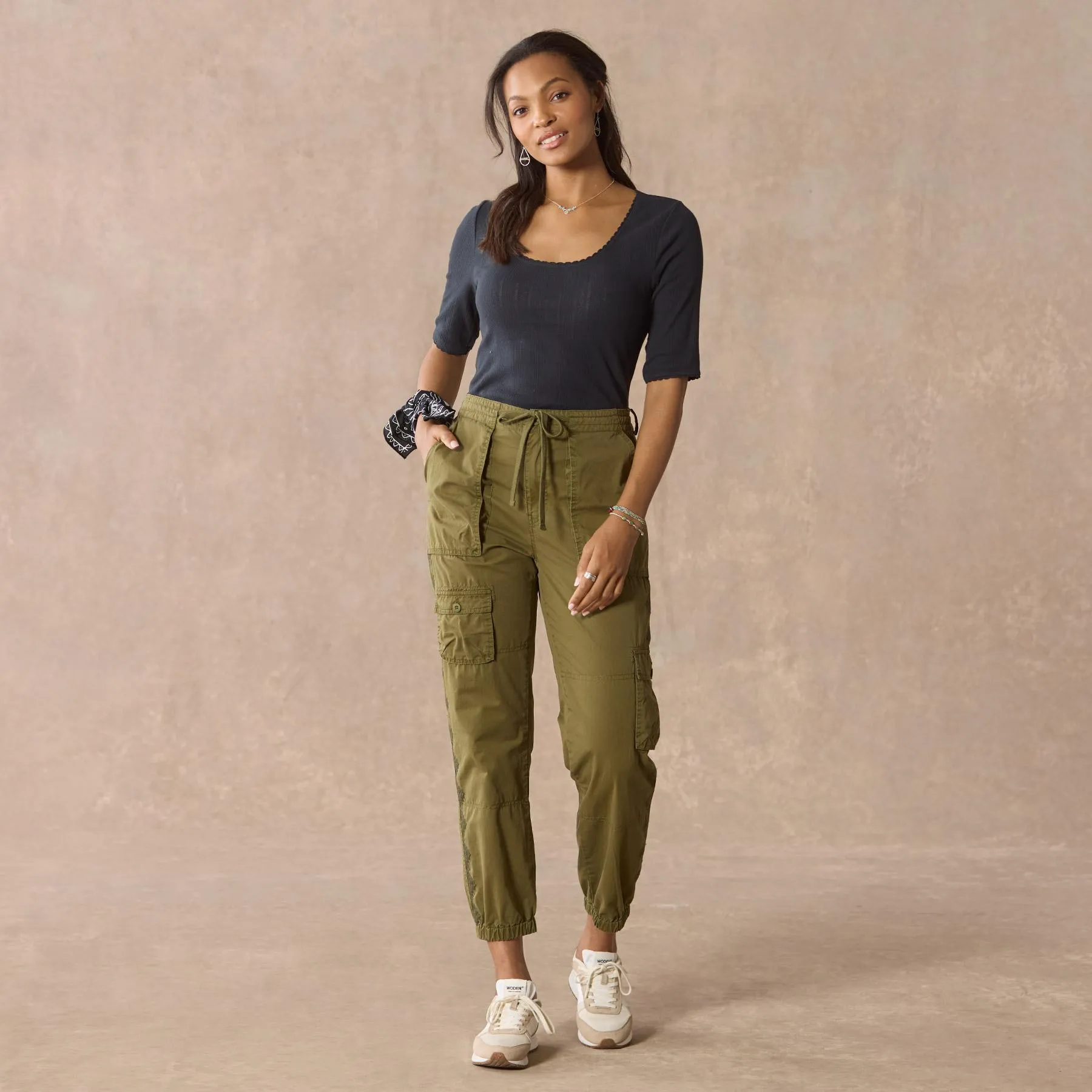 Geostitch Joggers, Petite