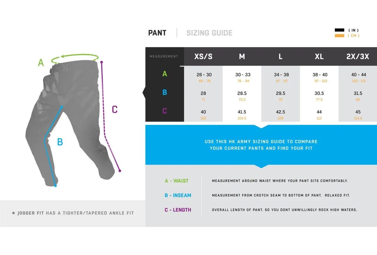 HK Army Jogger V2 Freeline Pant - Electric