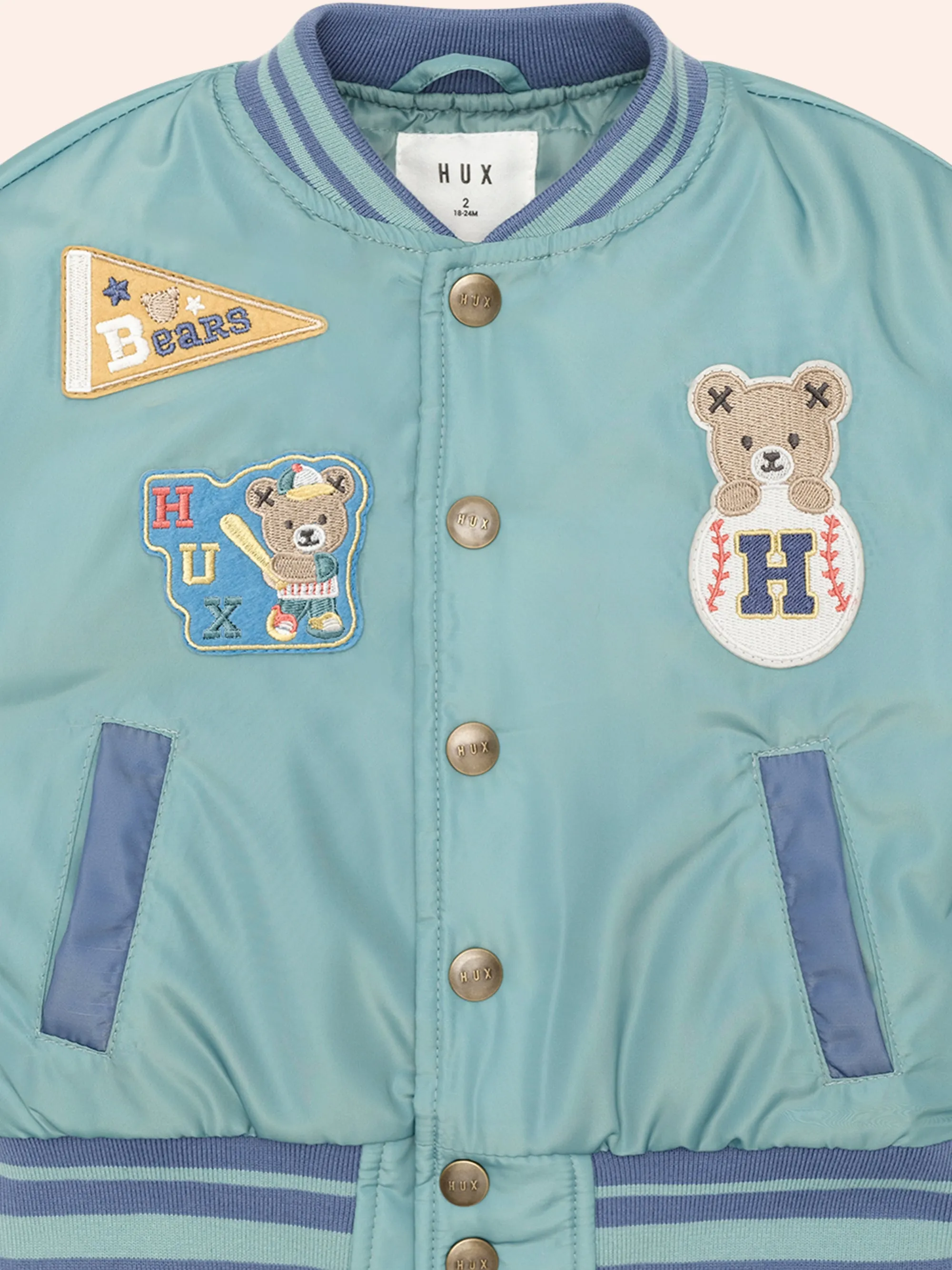 Huxbaby Sprout Hux College Varsity Jacket