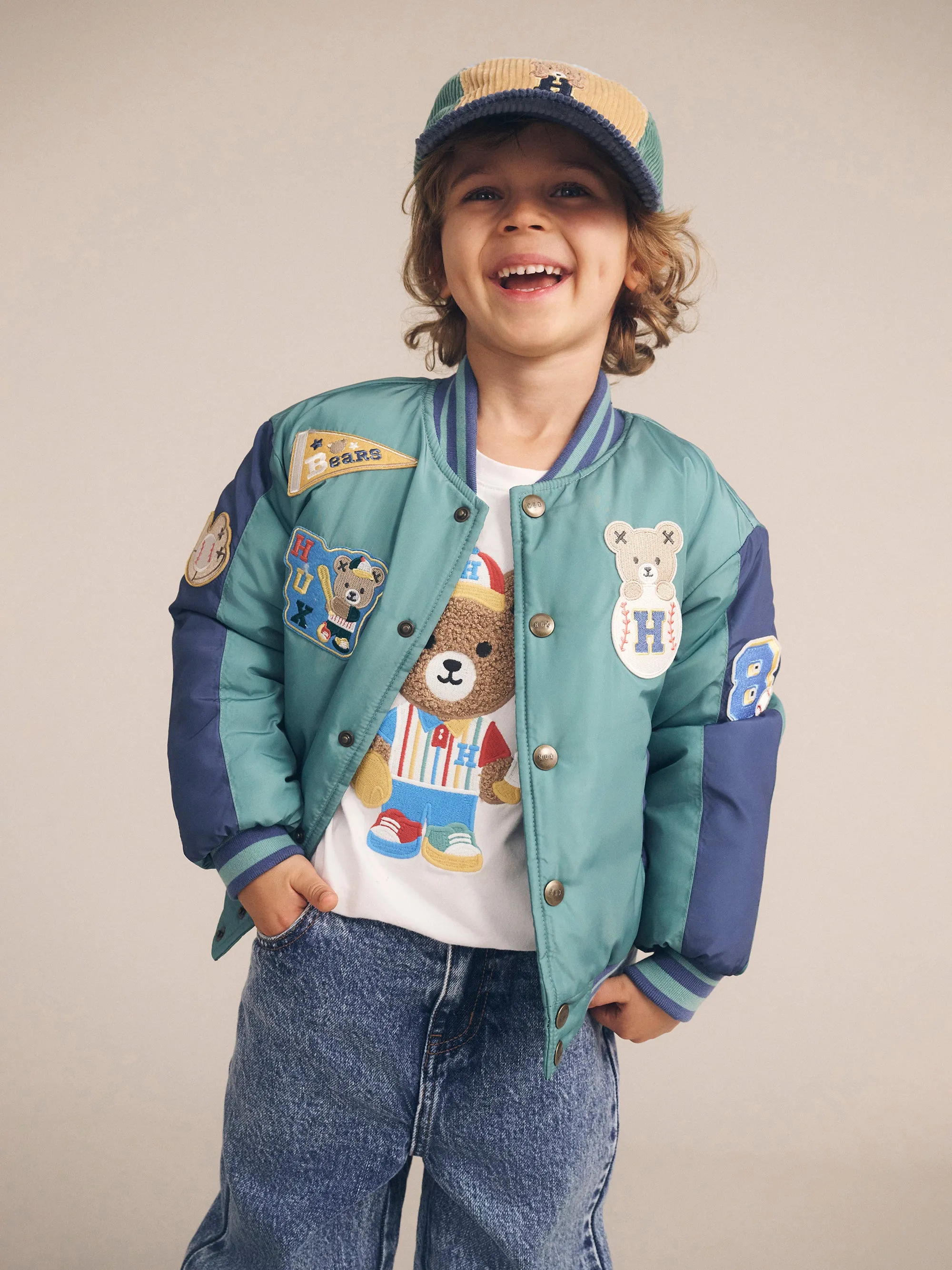 Huxbaby Sprout Hux College Varsity Jacket