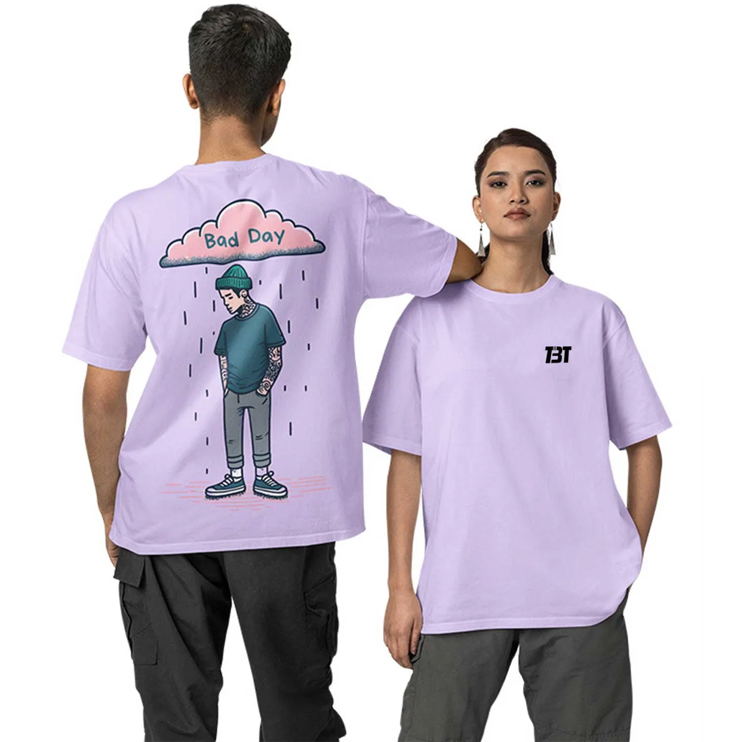 Justin Bieber Oversized T shirt - Bad Day