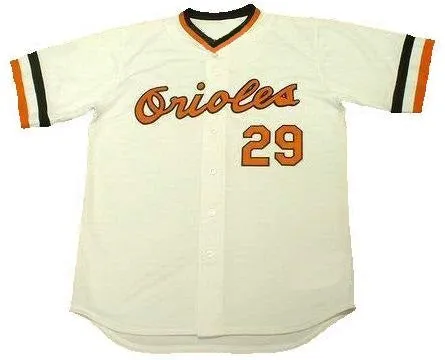Ken Singleton 1983 Baltimore Orioles Throwback Baseball Jersey
