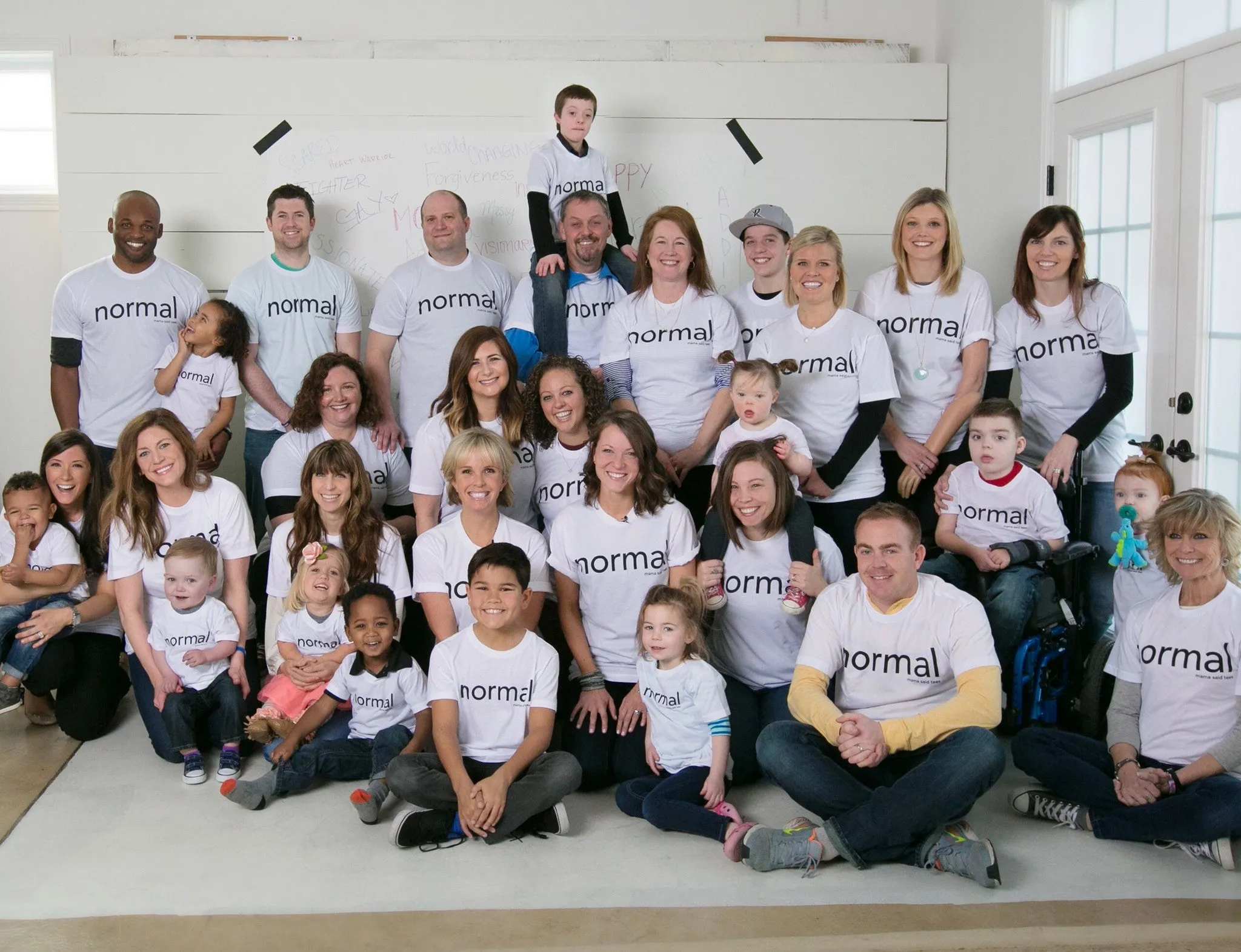 LET'S REDEFINE NORMAL ADULT T-SHIRT