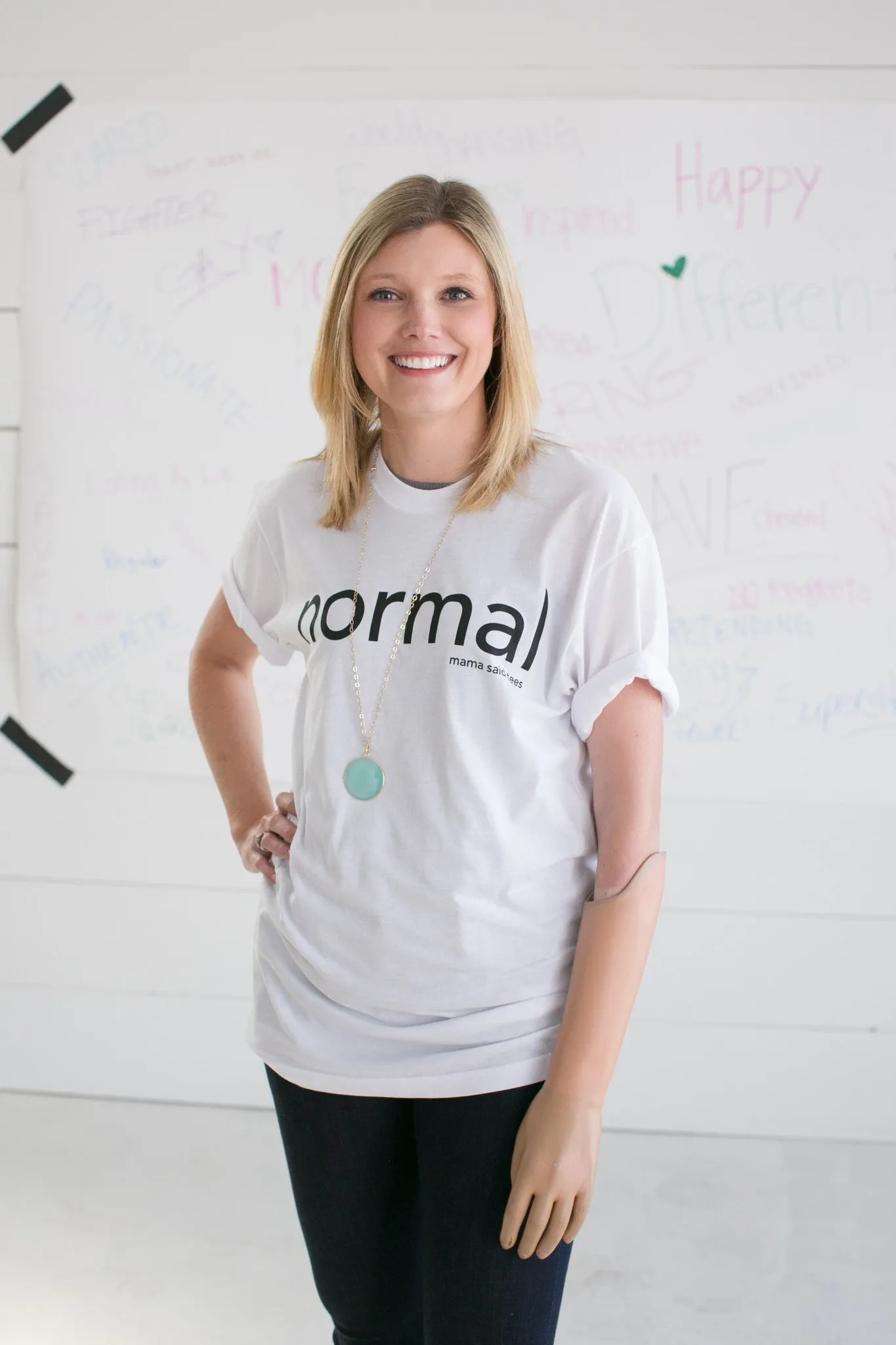 LET'S REDEFINE NORMAL ADULT T-SHIRT