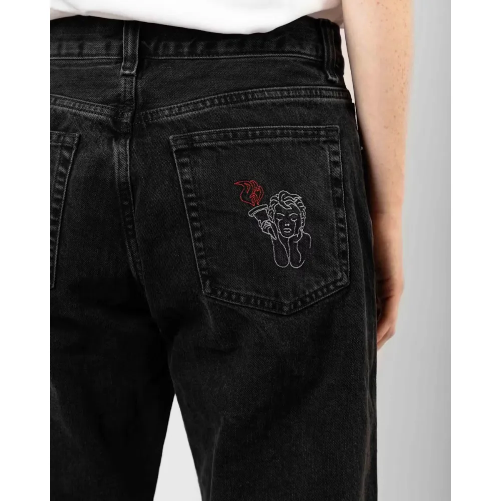 Loose Jeans Black