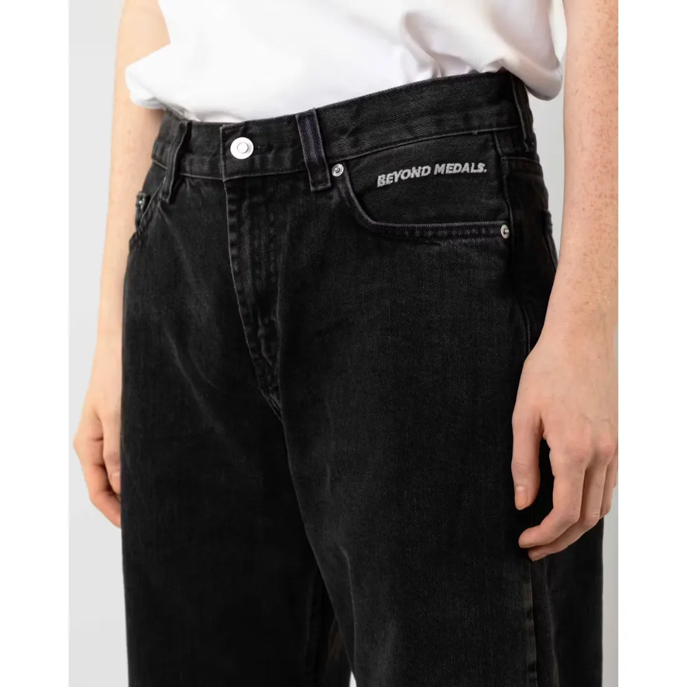 Loose Jeans Black