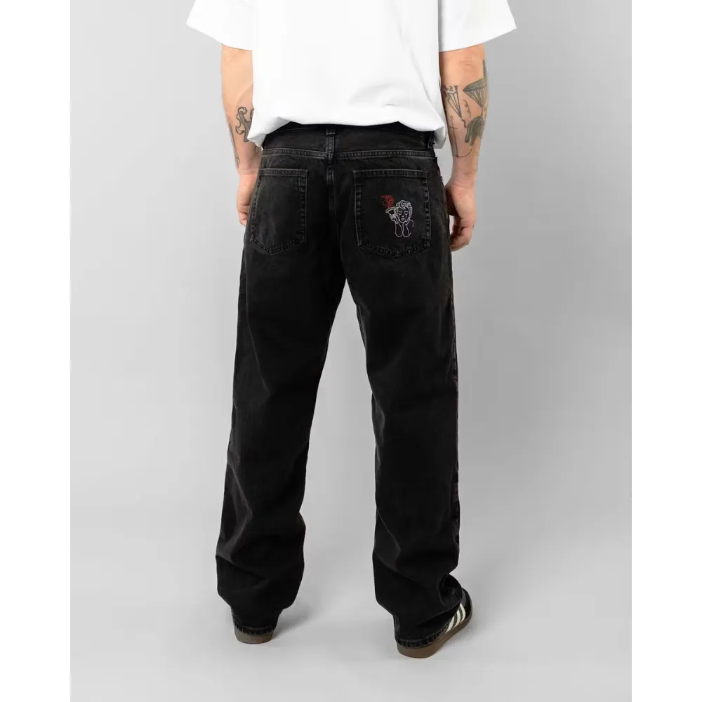 Loose Jeans Black