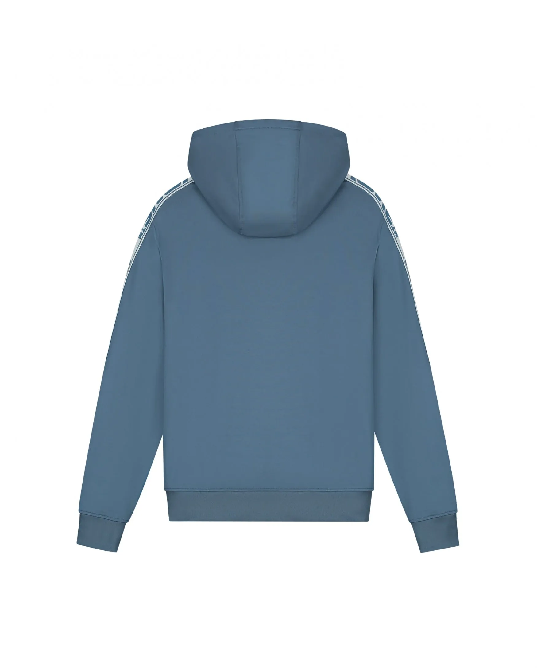 Malelions Sport Rebound Anorak Hoodie | Blue/White