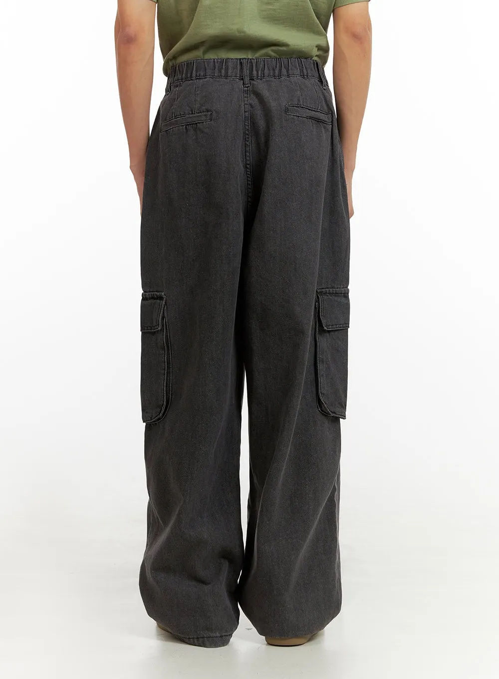 Men's Baggy Cargo Jeans IU418