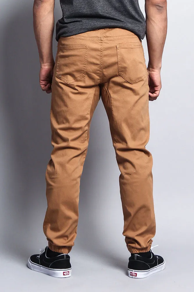 Men's Jogger Twill Pants (Wheat)