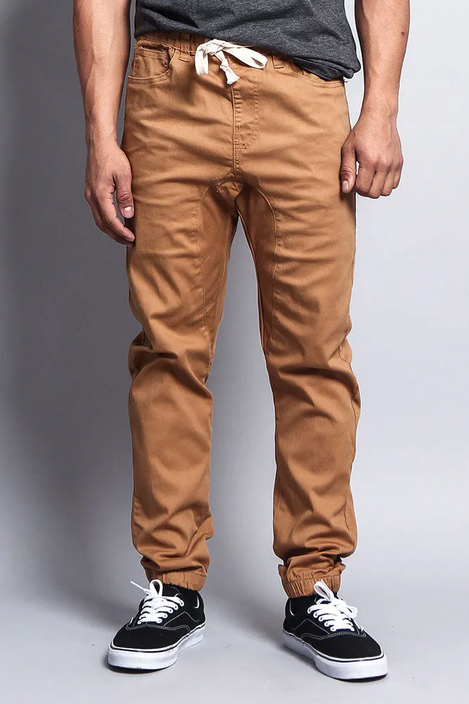 Men's Jogger Twill Pants (Wheat)