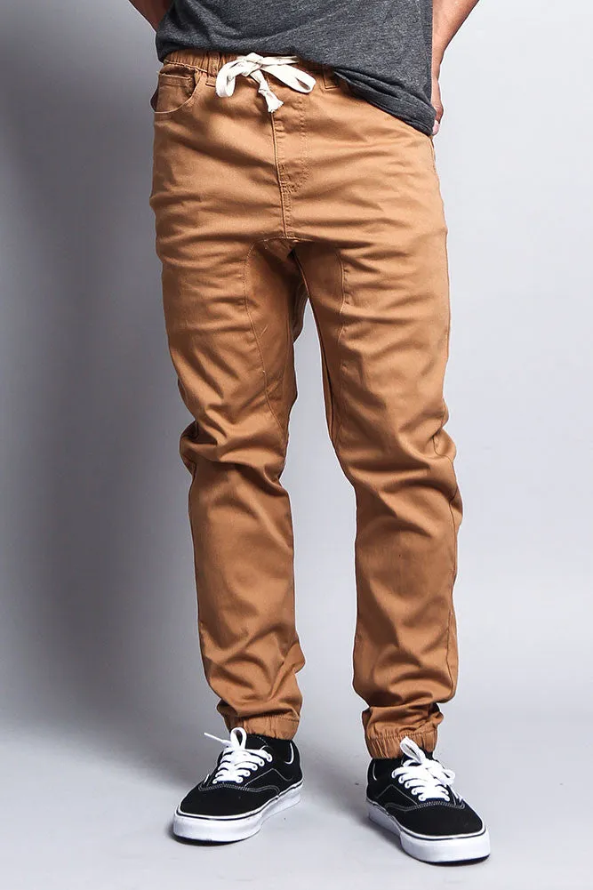 Men's Jogger Twill Pants (Wheat)
