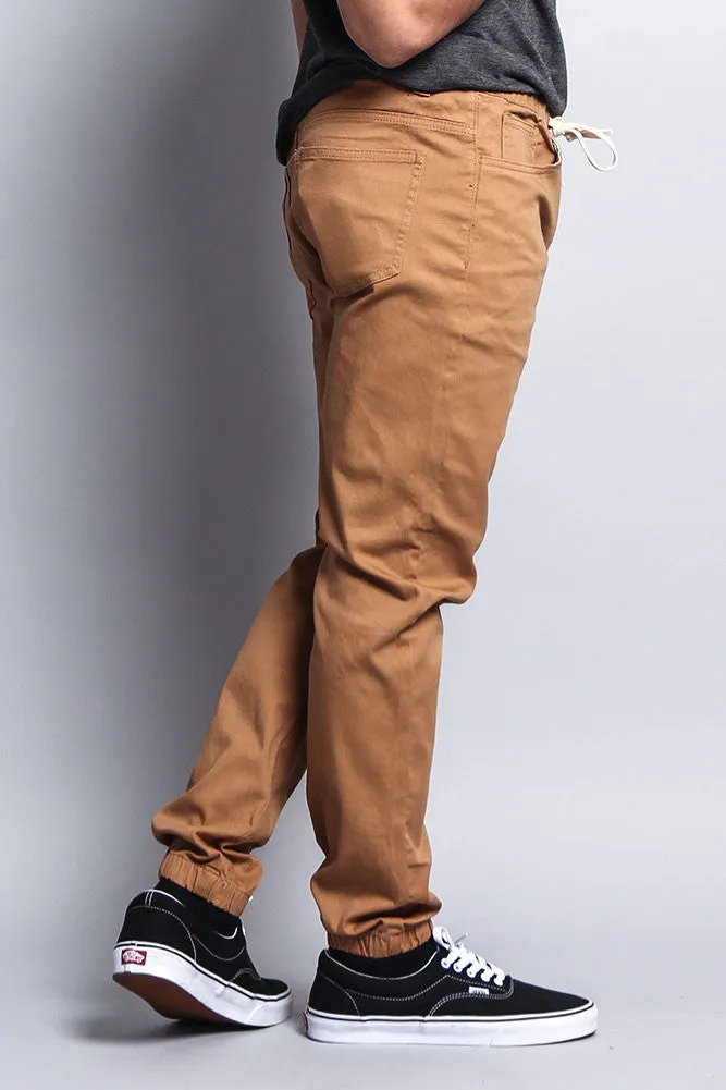 Men's Jogger Twill Pants (Wheat)