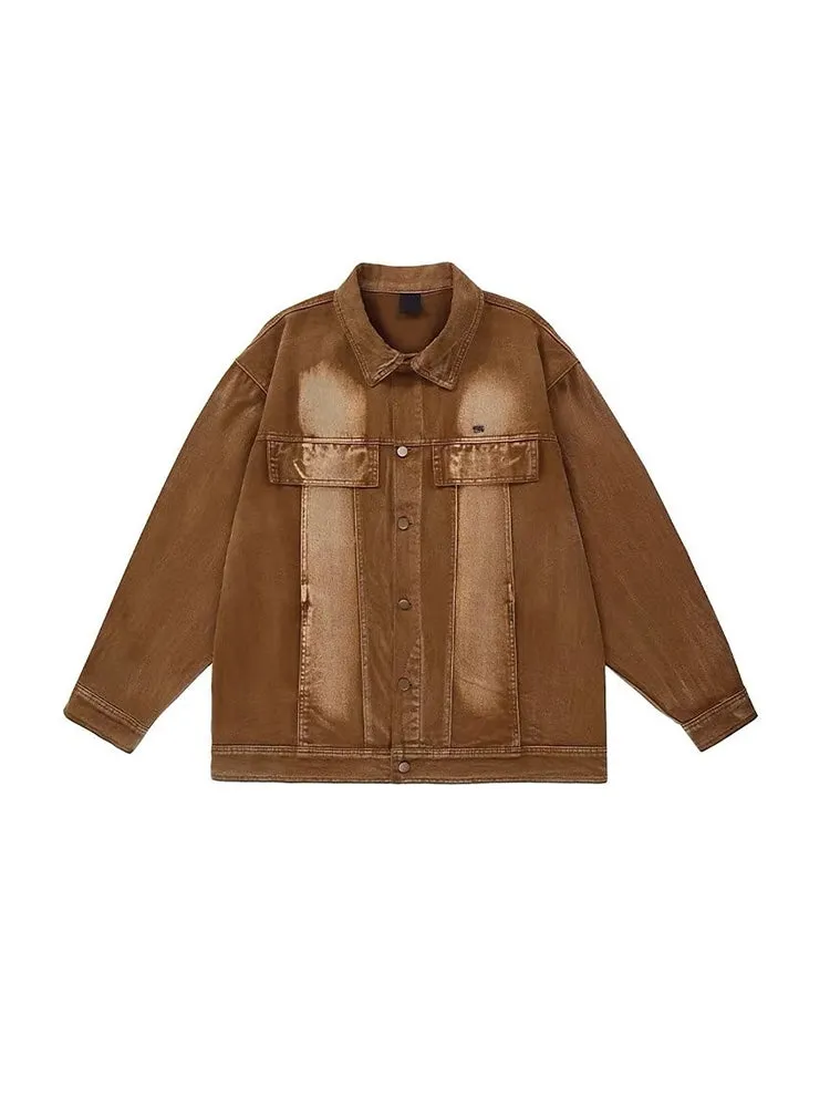 Men'S Mud Denim Jacket