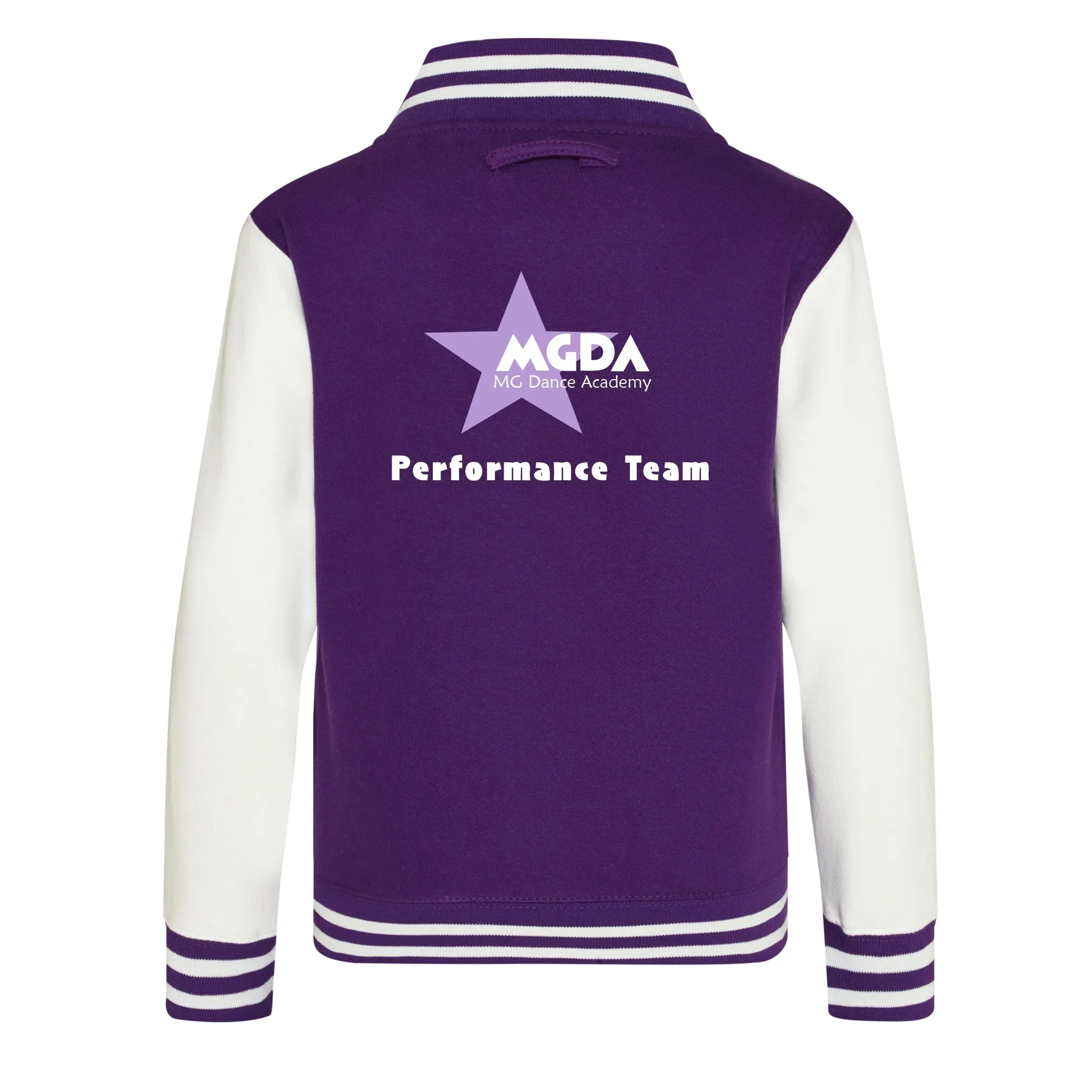 MG Dance Academy Kids Varsity Jacket
