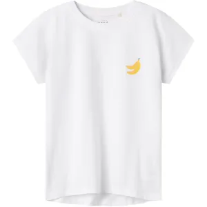 Name It Bright White Varutti Caps Loose T-Shirt