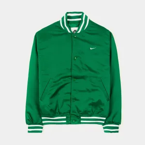 NSW Dugout Satin Mens Jacket (Green/White)