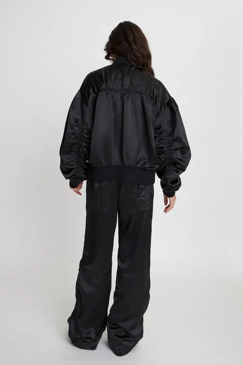 Oversized Bomber Jacket