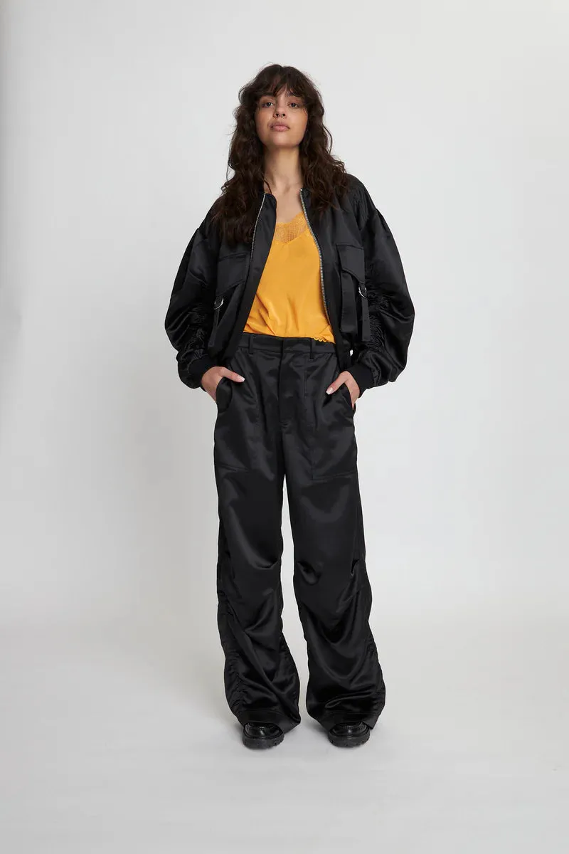Oversized Bomber Jacket