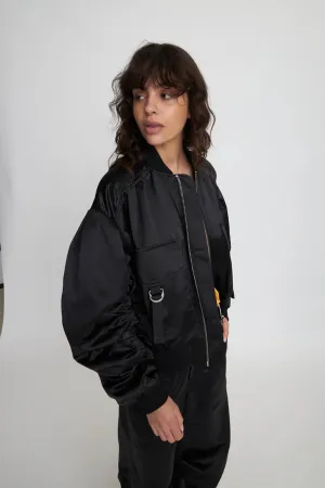 Oversized Bomber Jacket
