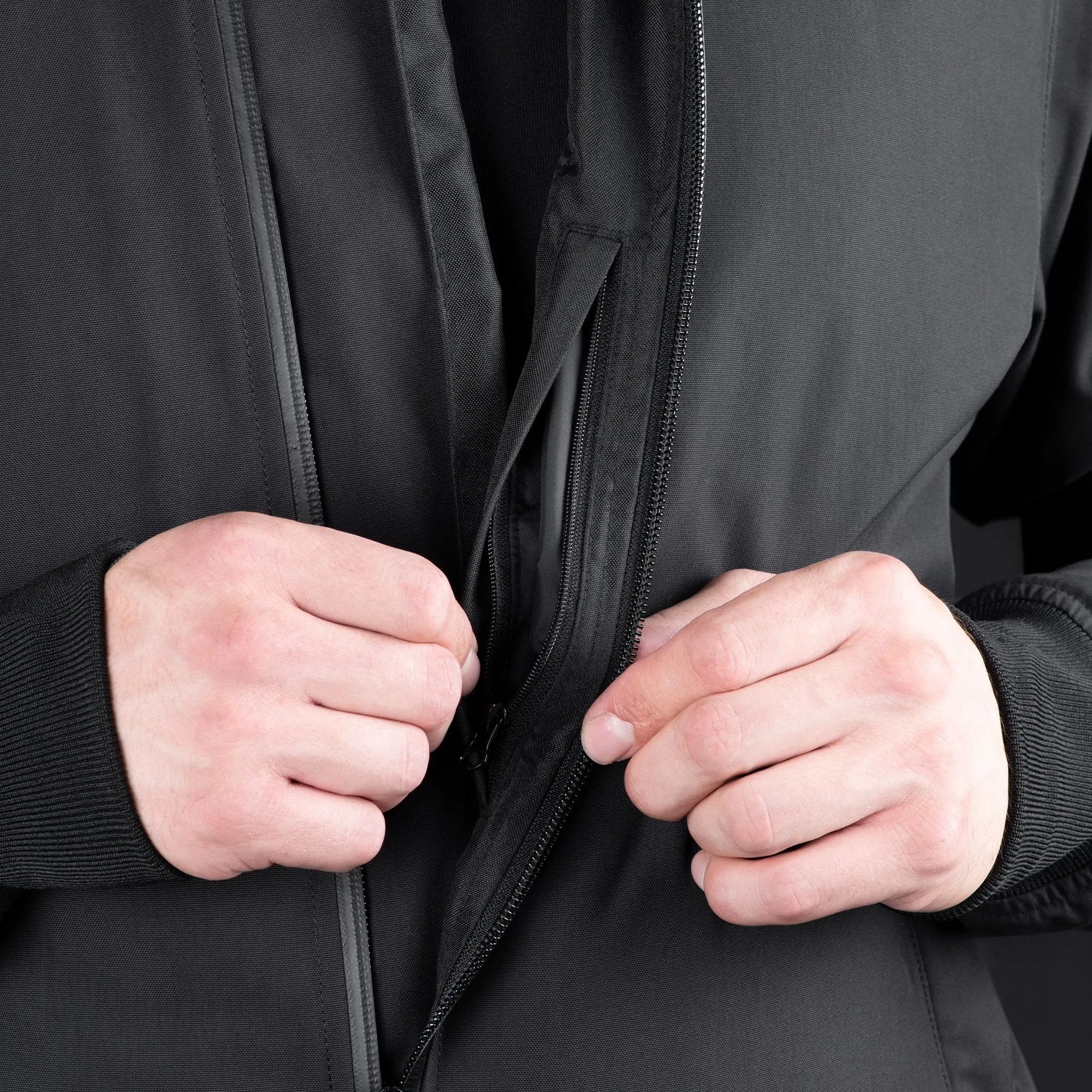 Oxford Bomber D2D MS Jacket Black