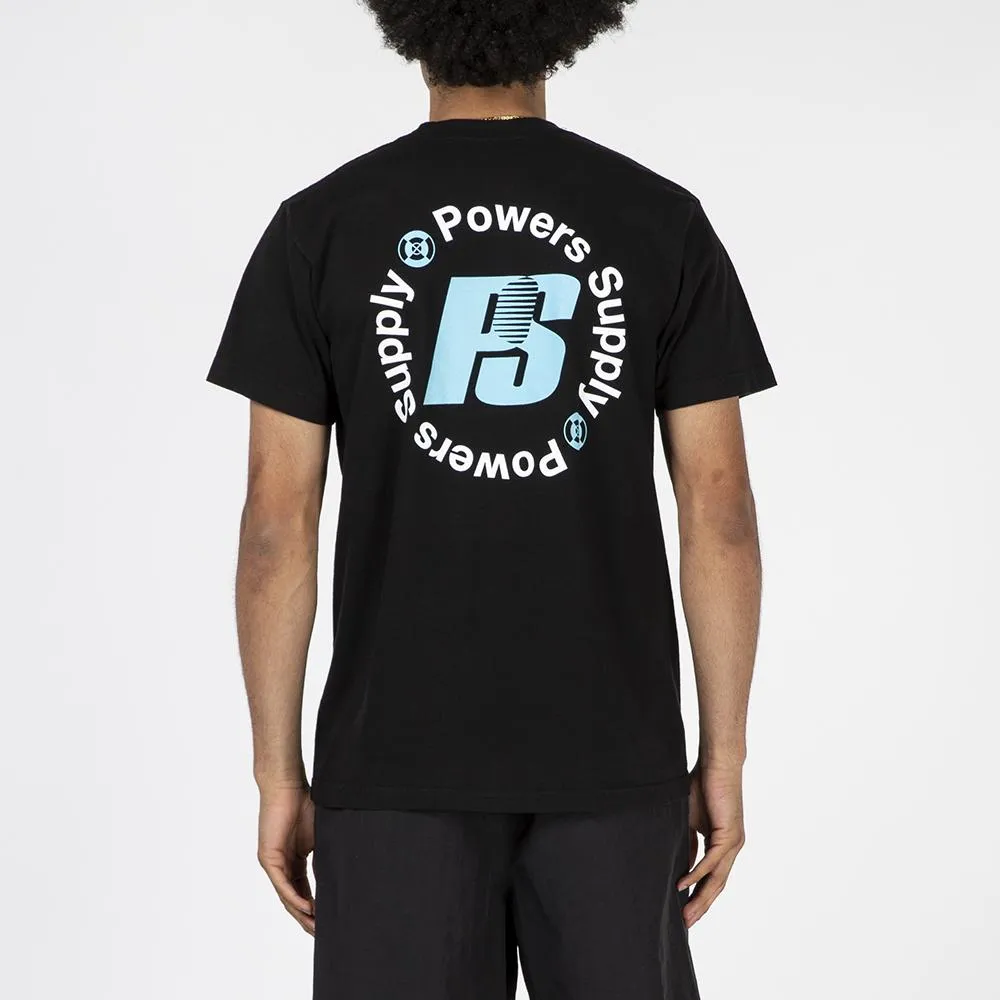 Powers Powers Logo T-shirt / Black
