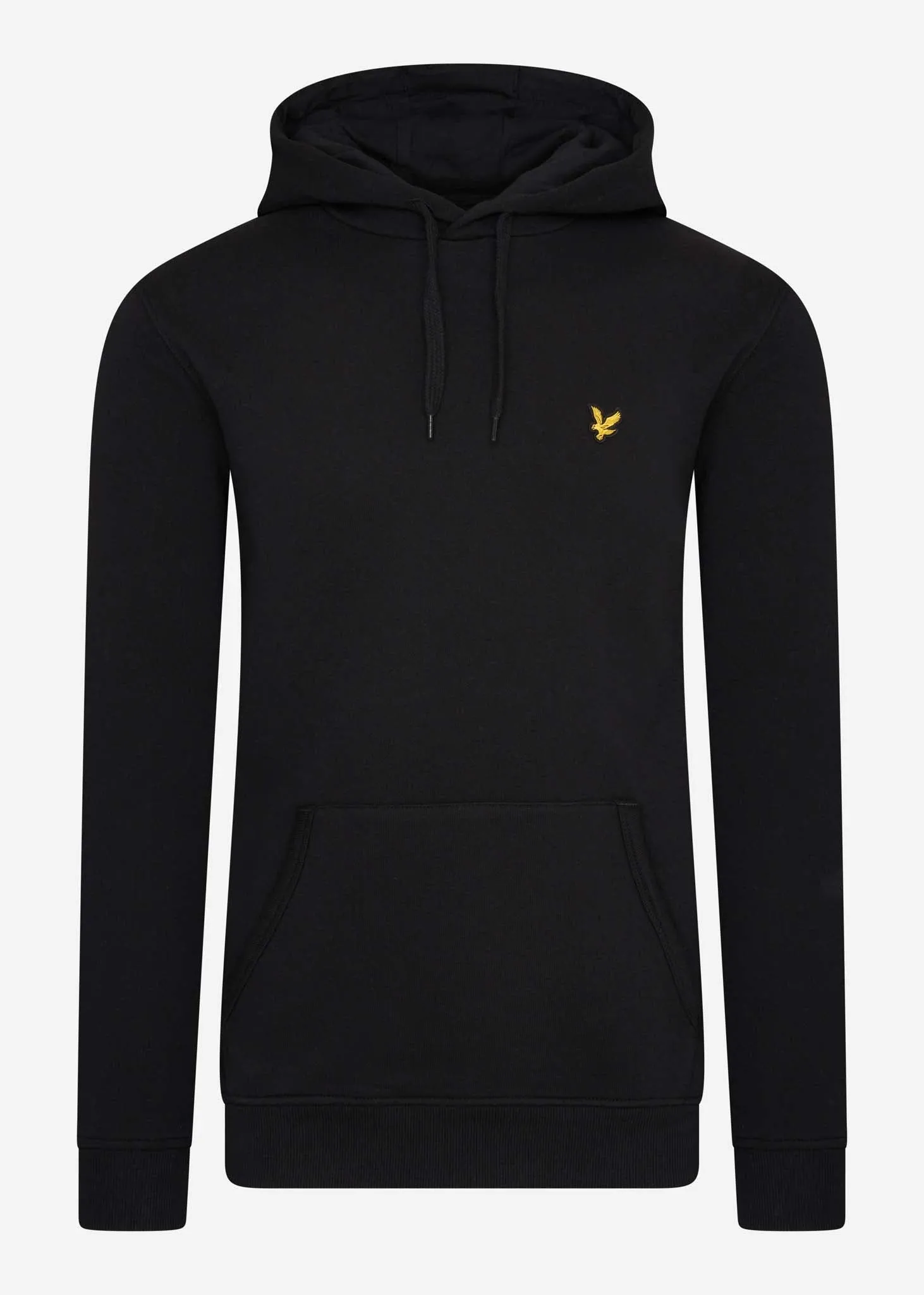 Pullover-Hoodie - tiefschwarz
