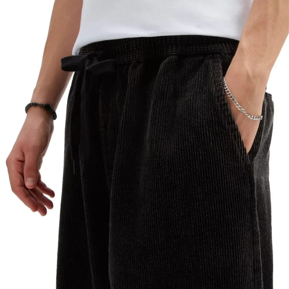 Range Baggy Tapered Cord Pants Acid Wash