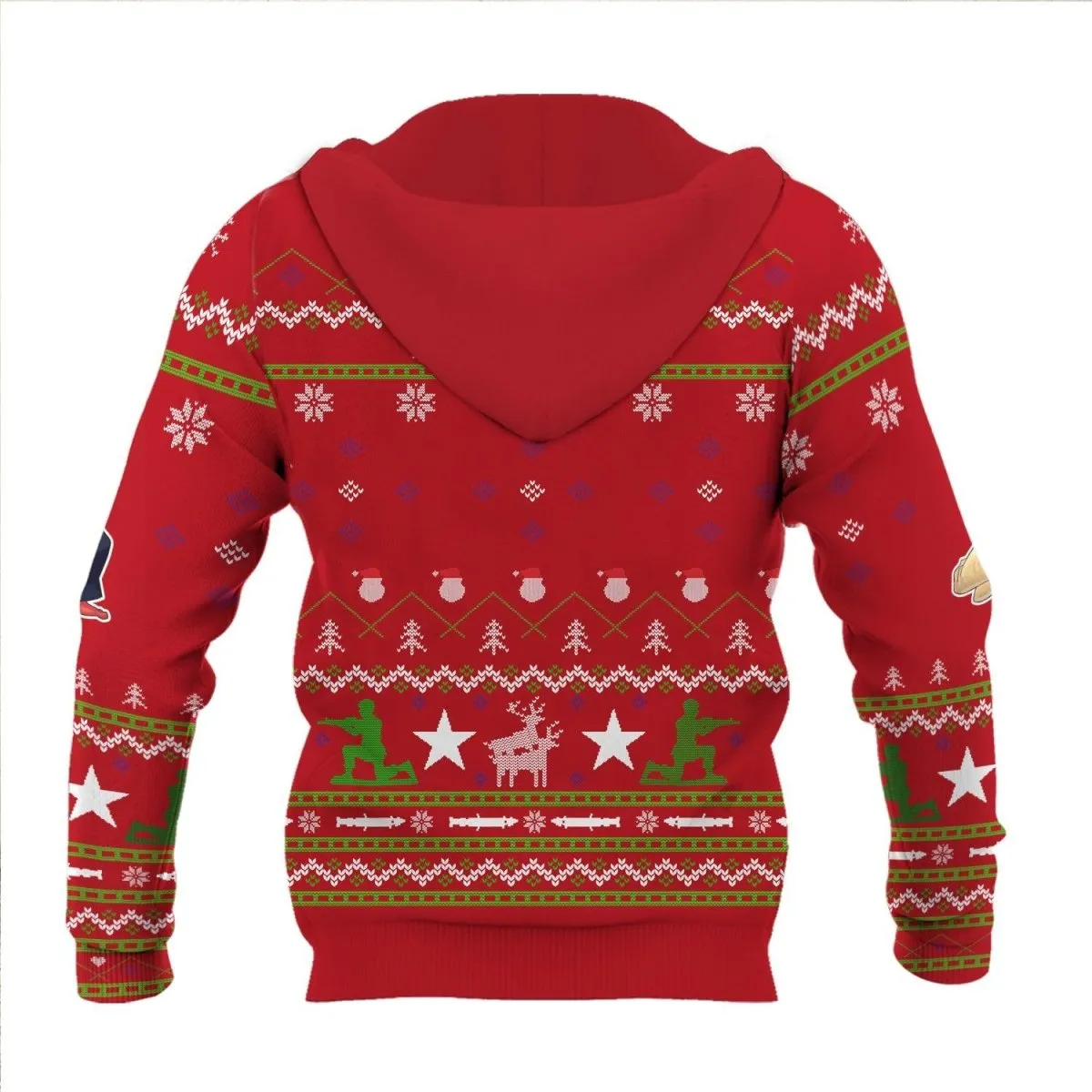 Santa Merry Jitsmas Pullover & Zip Hoodie