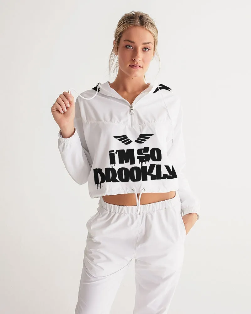 Sobrooklyn Women's Cropped Windbreaker